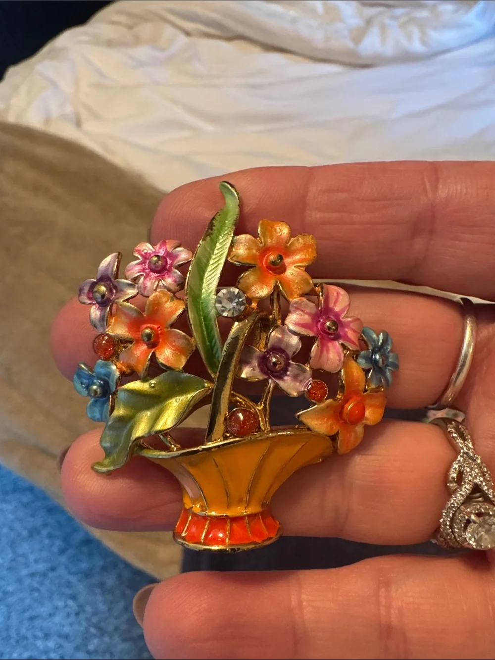 Vintage Brooches, set of 3